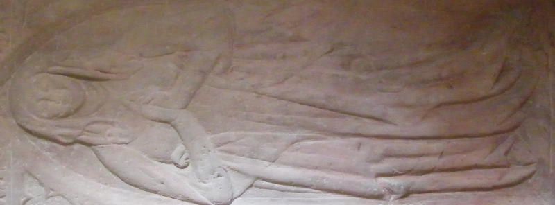 Germany Eberbach Cloister 49 Mechthild von Boppard 1337